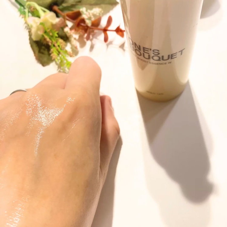 ONE’S BOUQUET（ワンズブーケ デュアルブーストエッセンス W）/M＆Hラボ/美容液を使ったクチコミ（3枚目）