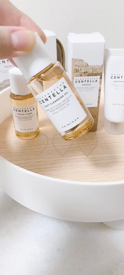 センテラ ライトクレンジングオイル/SKIN1004/オイルクレンジングの人気ショート動画