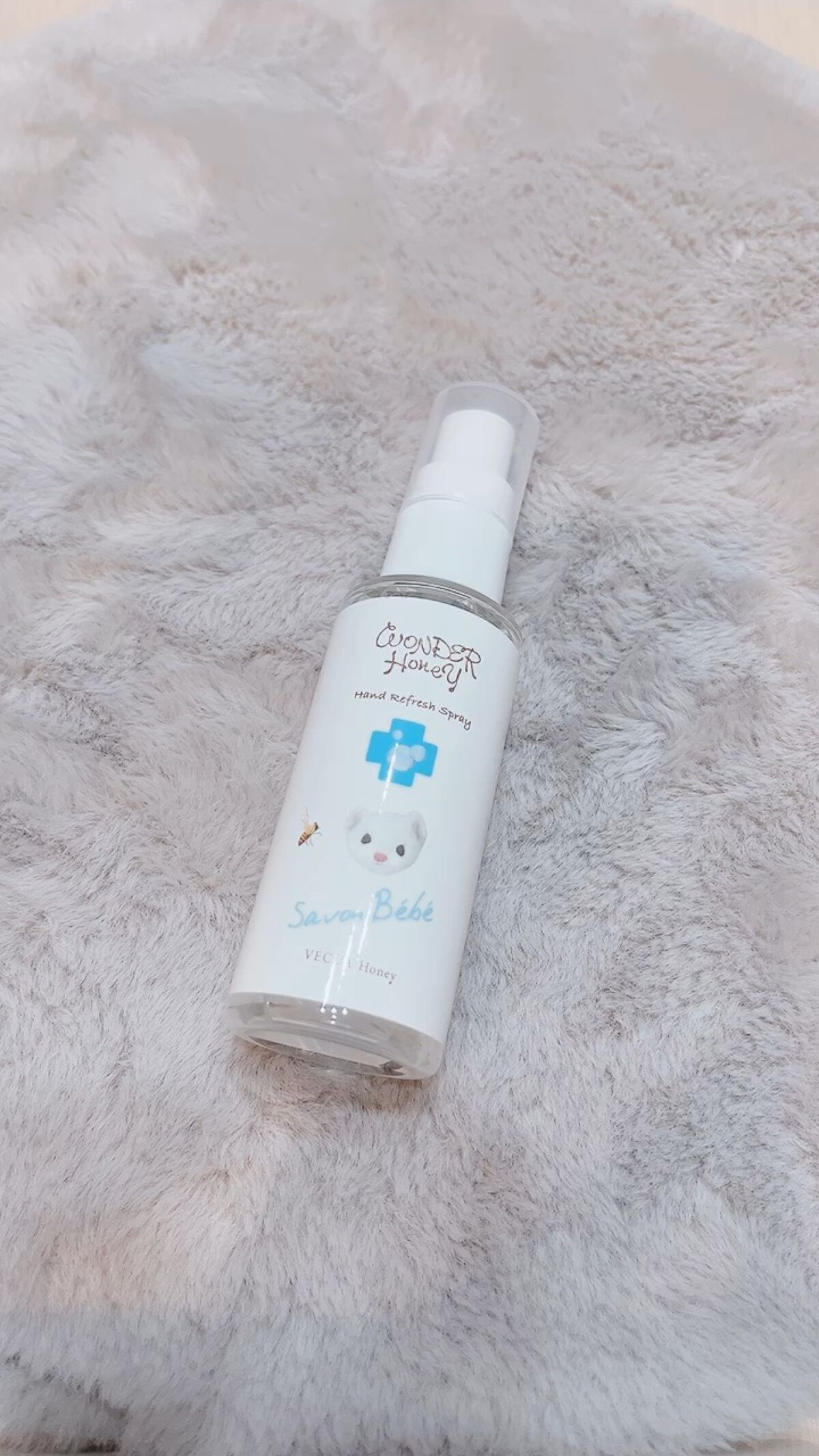 ワンダーハニー 手指すっきりハンドスプレー/VECUA Honey/ハンドクリームを使ったクチコミ（1枚目）