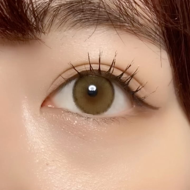 ViVi Ring 1day ブラウン/OLENS/ワンデー（１DAY）カラコンを使ったクチコミ（1枚目）