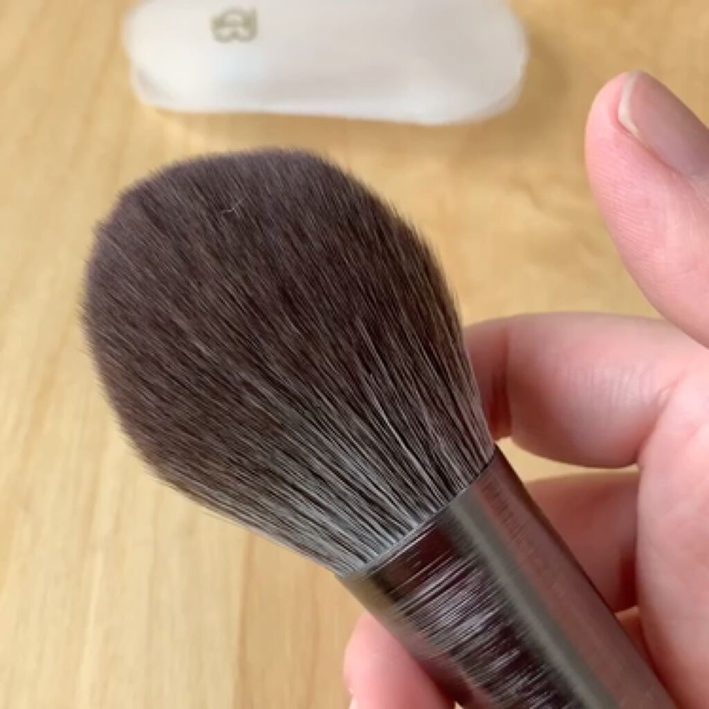 M101 パウダーブラシ/TEXAMO/メイクブラシを使ったクチコミ（2枚目）