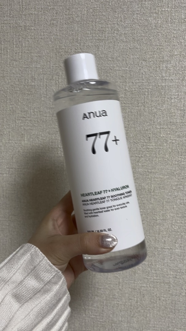 ドクダミ 77 スージングトナー/Anua/化粧水の人気ショート動画