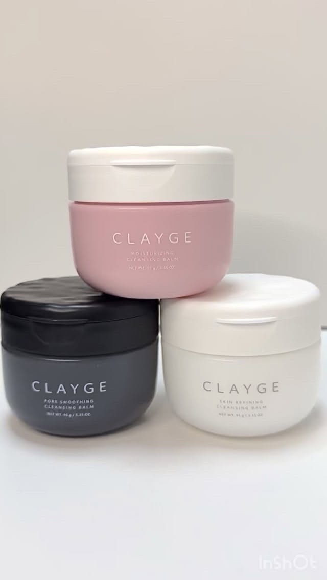 クレージュ ポアスムージング クレンジングバーム ブラック/CLAYGE/クレンジングバームの動画クチコミ1つ目