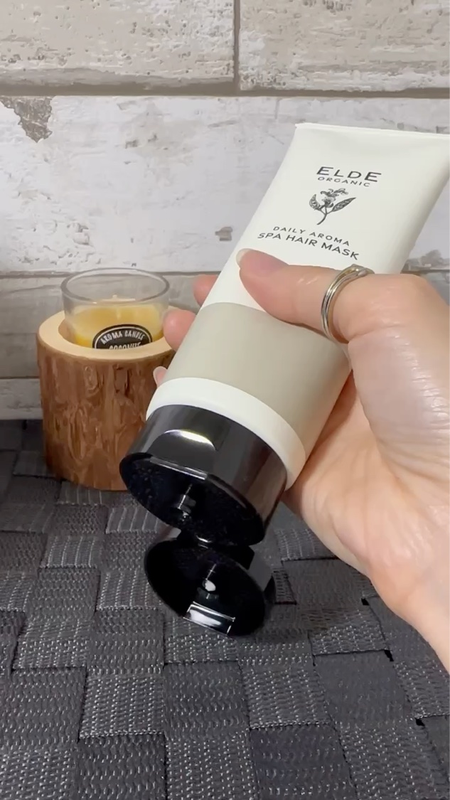 オーガニック ヘアマスク/ELDE ORGANIC/ヘアマスク・ヘアパックの動画クチコミ1つ目
