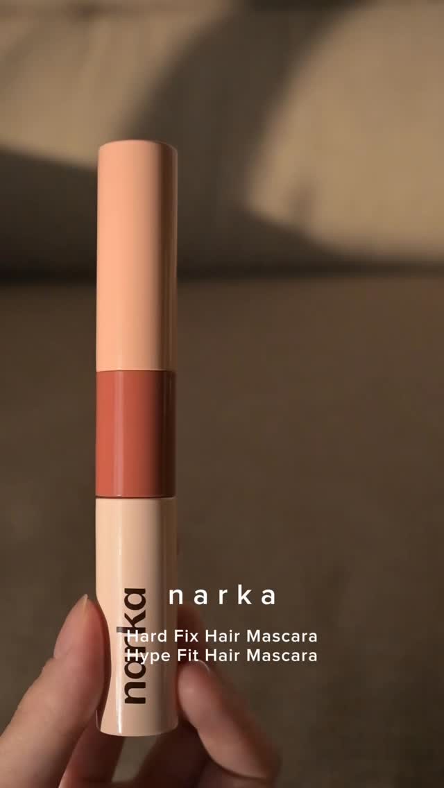 ハードフィックスヘアマスカラ/narka/その他スタイリングを使ったクチコミ（1枚目）