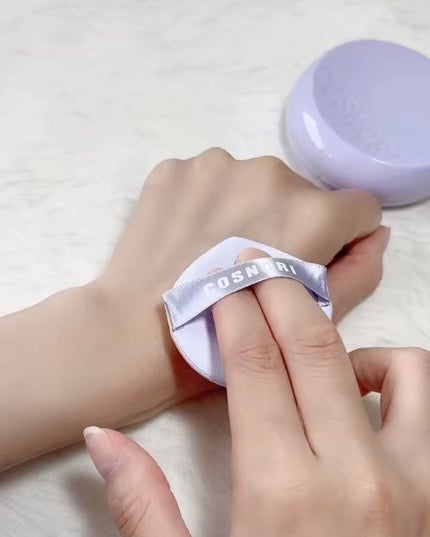 パンテノールバリアクッション/COSNORI/クッションファンデーションを使ったクチコミ(3枚目)