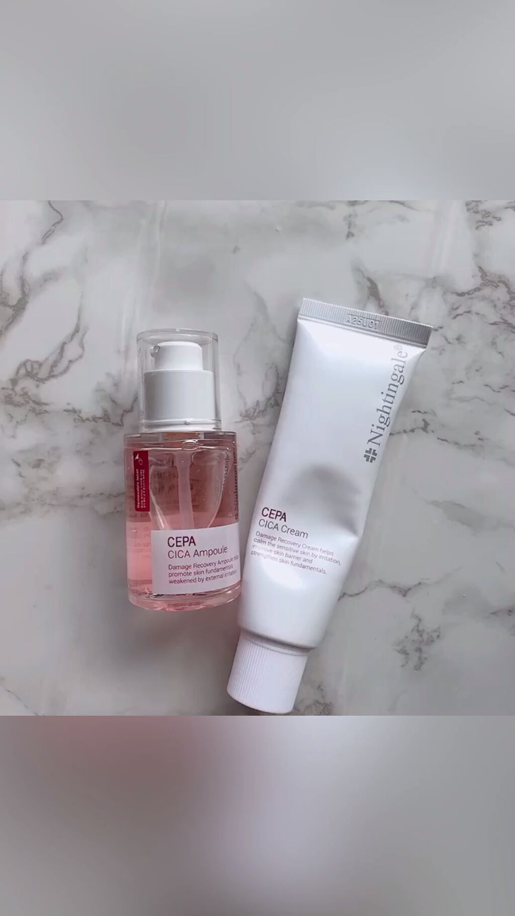 CEPACICA CREAM  /Nightingale(ナイチンゲール)/フェイスクリームの動画クチコミ1つ目