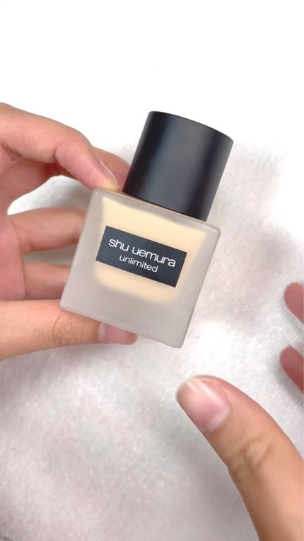 (旧)アンリミテッド ラスティング フルイド/shu uemura/リキッドファンデーションの人気ショート動画