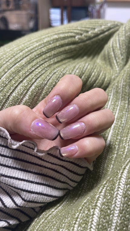 オーロラパウダー/セリア/ネイル用品の人気ショート動画