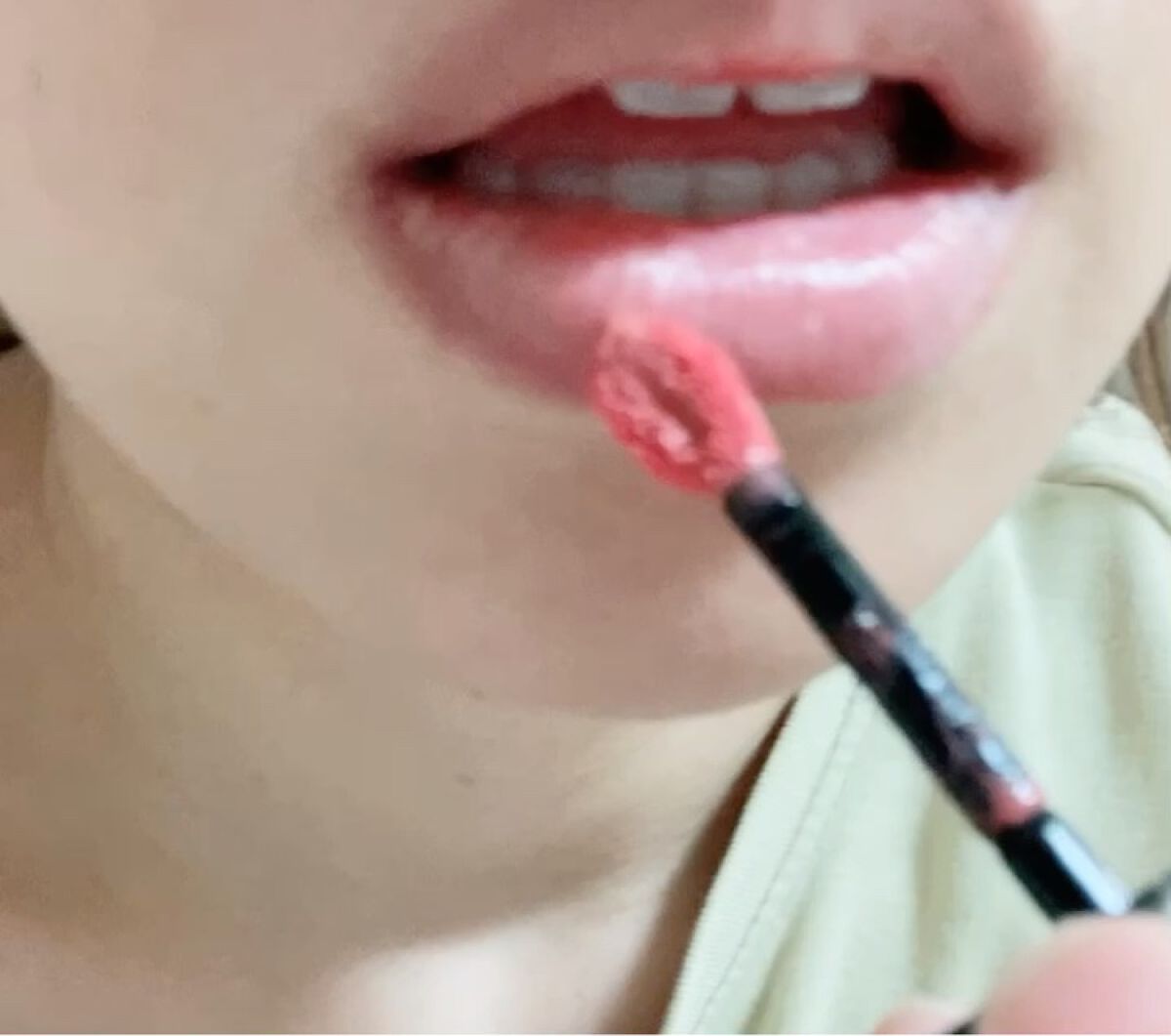 センシュアル フィッティング グロウ ティント 103 ヒドゥンモーヴ/HERA/リップティントを使ったクチコミ（3枚目）