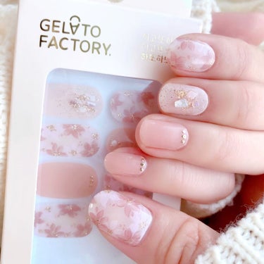 ネイルフィット ジェルネイルシール/GELATO FACTORY/ネイルシールを使ったクチコミ（5枚目）