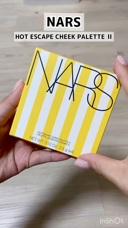 NARS ホットエスケープ チークパレット/NARS/マルチパレットの人気ショート動画