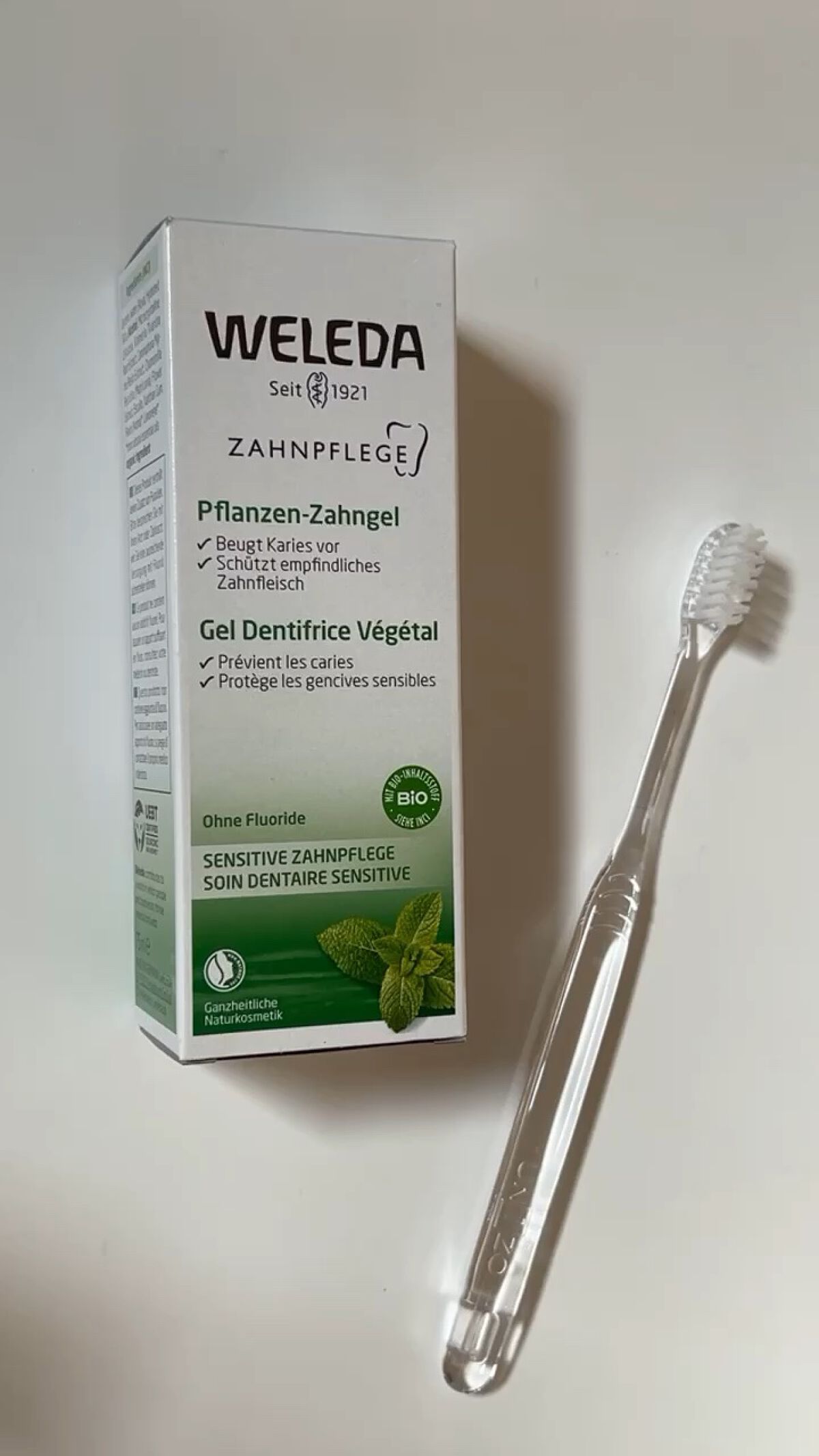 歯みがき ハーブ/WELEDA/歯磨き粉を使ったクチコミ（1枚目）