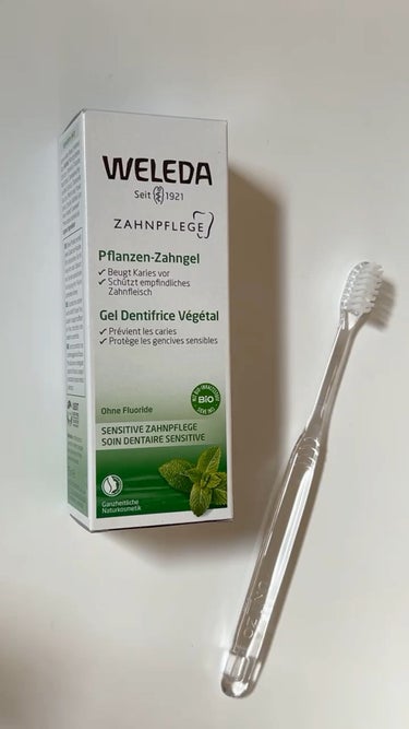 歯磨き（ハーブ）/WELEDA/歯磨き粉を使ったクチコミ（1枚目）