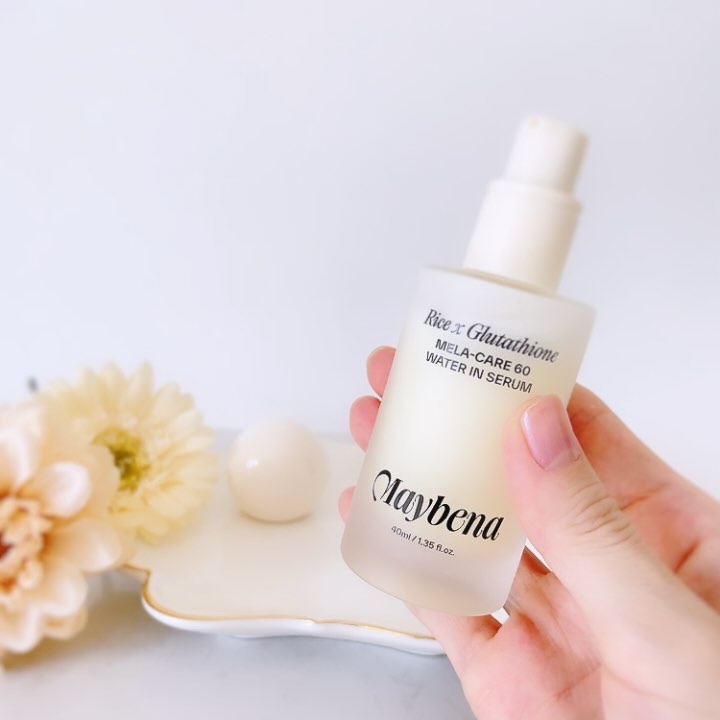 ライスX グルタチオン メラケアー60 ウォーターインセラム/MAYBENA/美容液を使ったクチコミ（2枚目）