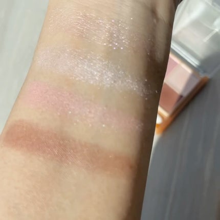 ベージュトーンアイシャドウ/CEZANNE/アイシャドウパレットを使ったクチコミ(8枚目)