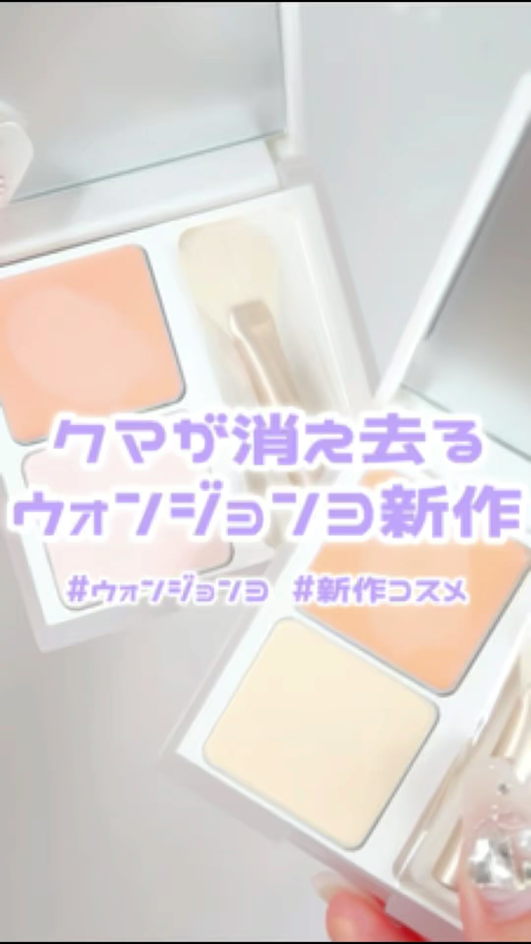 ウォンジョンヨ　カバーマスター ブライトニングコンシーラー/Wonjungyo/パレットコンシーラーの動画クチコミ1つ目