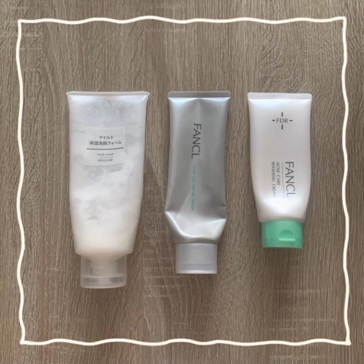 FDR アクネケア 洗顔クリーム/ファンケル/洗顔フォームの動画クチコミ3つ目