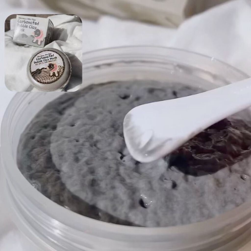 Carbonated Bubble Clay Mask/Elizavecca/洗い流すパック・マスクを使ったクチコミ（3枚目）