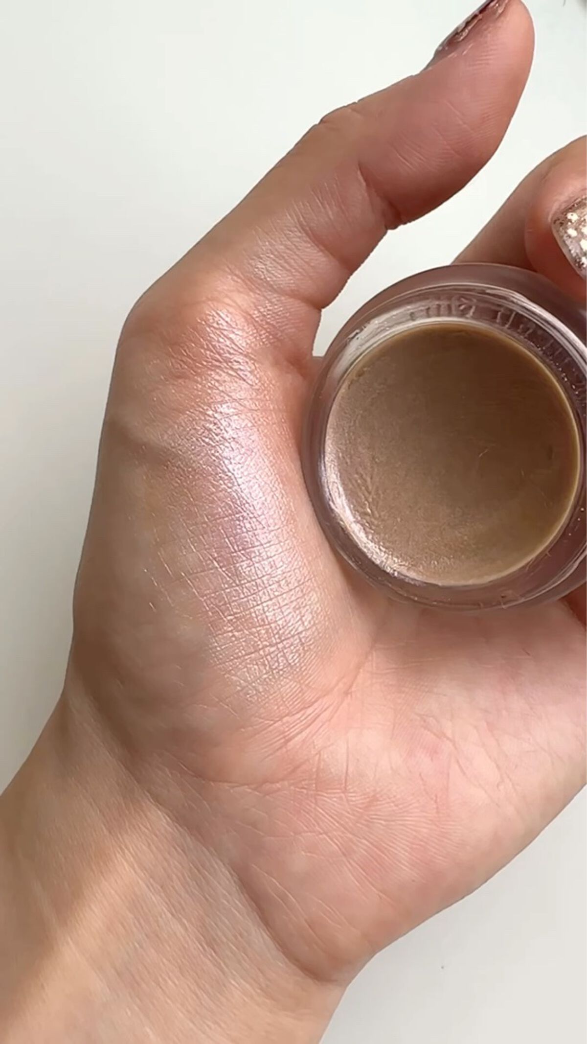 シャンパンローズルミナイザー/rms beauty/クリームハイライトを使ったクチコミ（1枚目）