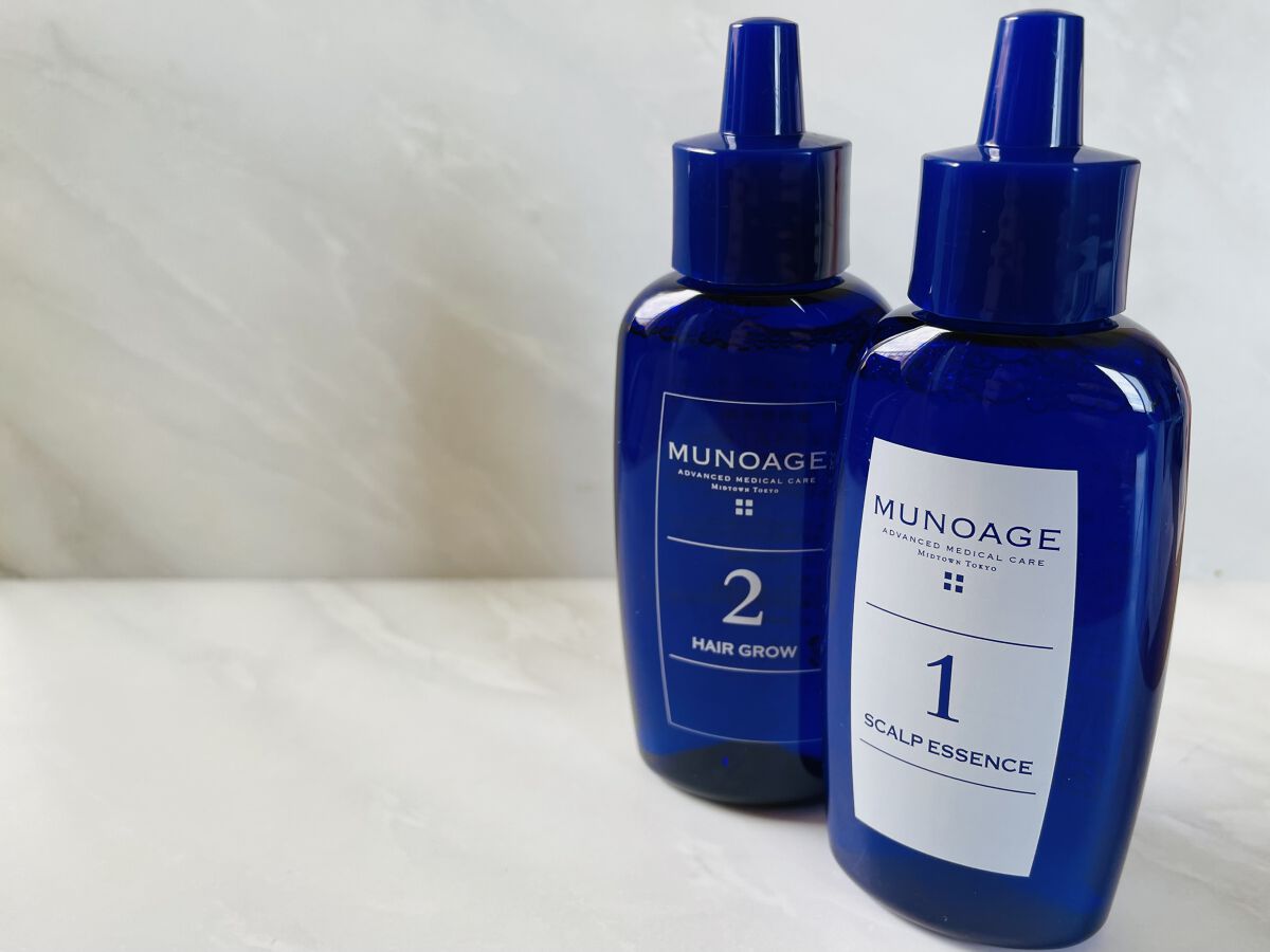 Wアプローチヘアプログラム/MUNOAGE(ミューノアージュ)/頭皮ローションを使ったクチコミ（1枚目）