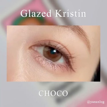 Glazed Krirtin/Hapa kristin/カラーコンタクトレンズを使ったクチコミ（3枚目）