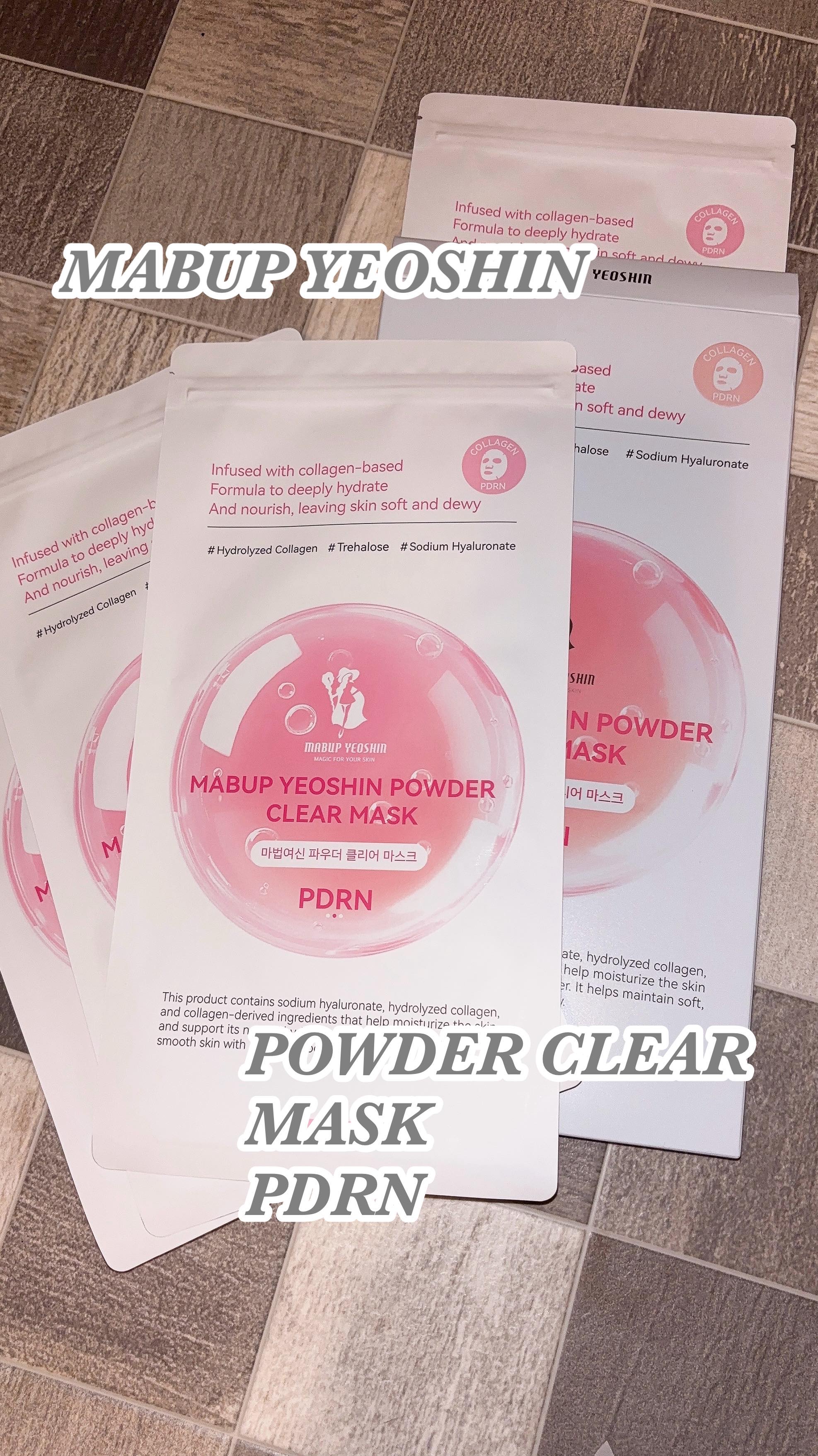 パウダークリア コラーゲン PDRN ゲルマスク/魔法女神/シートマスク・パックの動画クチコミ1つ目