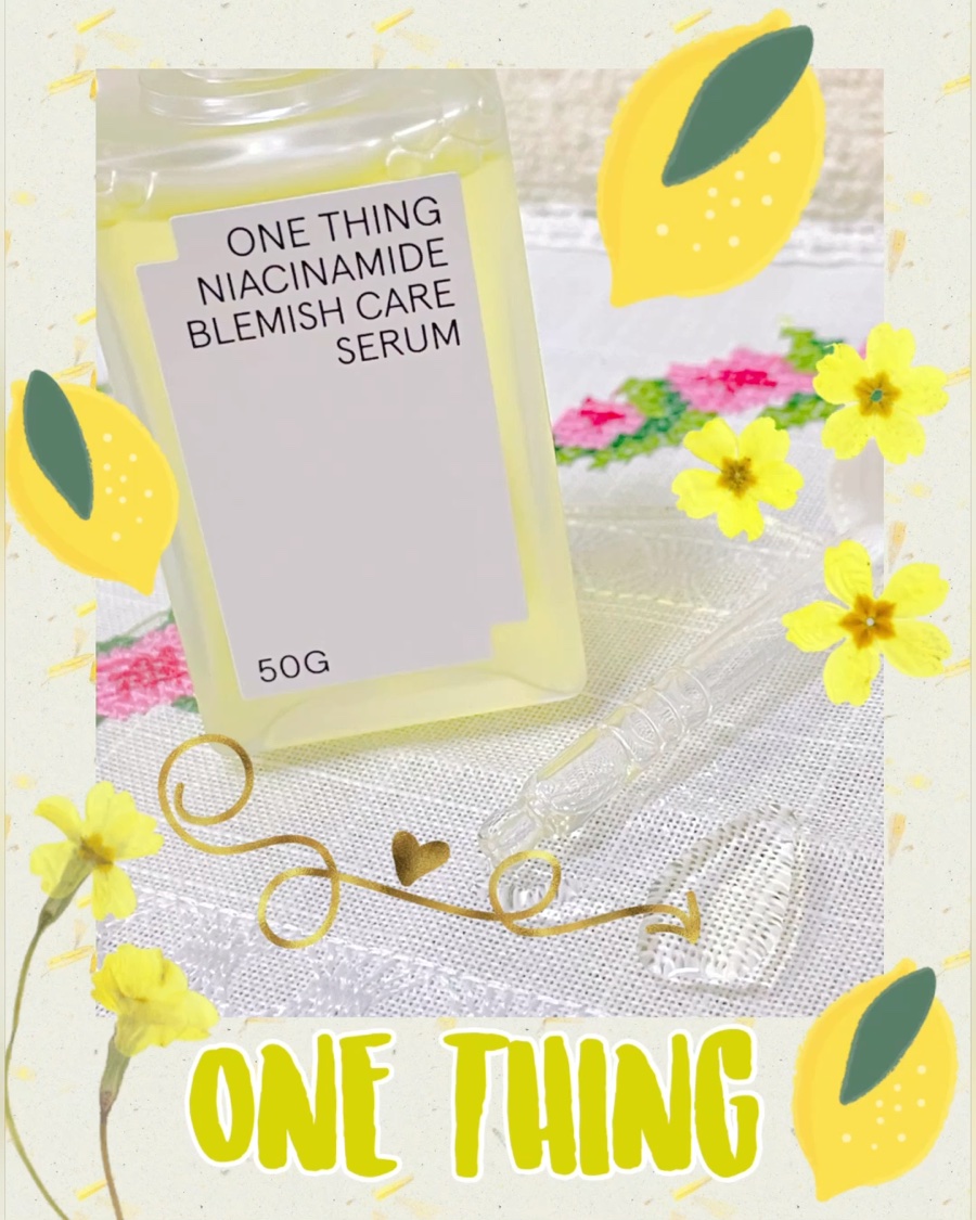 ナイアシンアミドブレミッシュケアセラム/ONE THING/美容液を使ったクチコミ（2枚目）