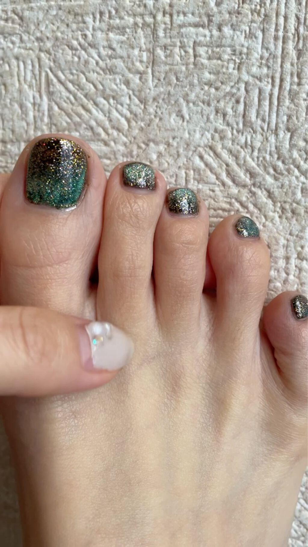 ジェルネイル（ライト対応）/セリア/ジェルネイルを使ったクチコミ（3枚目）