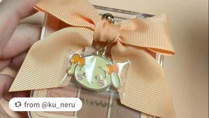 【ku_neruさんから引用】

“
#SHOBIDO
ちいかわ リボンシリーズ アイシャドウパレット うさぎ 

☑︎2025年12月12日発売
☑︎¥2,530
☑︎全4種
────────────

リボンチャーム&各キャラのアイシャ