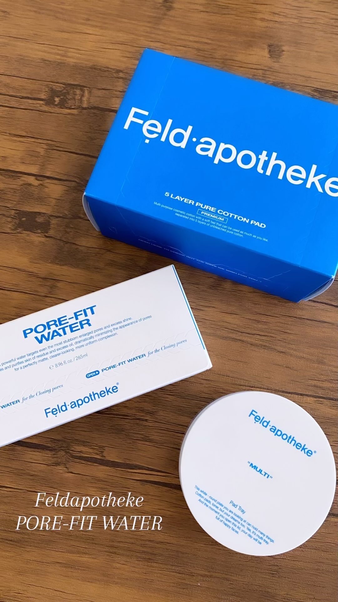 ポアフィットウォータートナー/Feld Apotheke/化粧水を使ったクチコミ（1枚目）