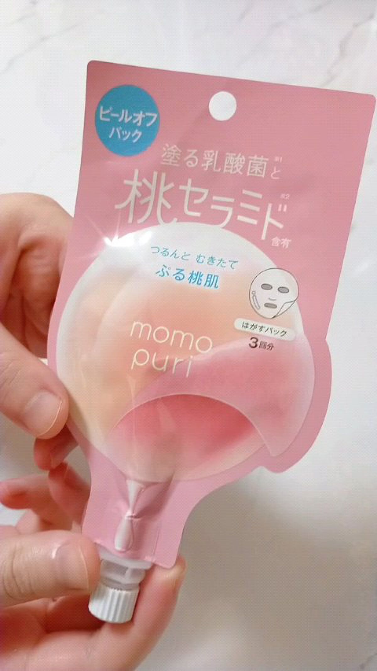 ももぷり フレッシュピールオフパック/ももぷり/ピーリングの人気ショート動画