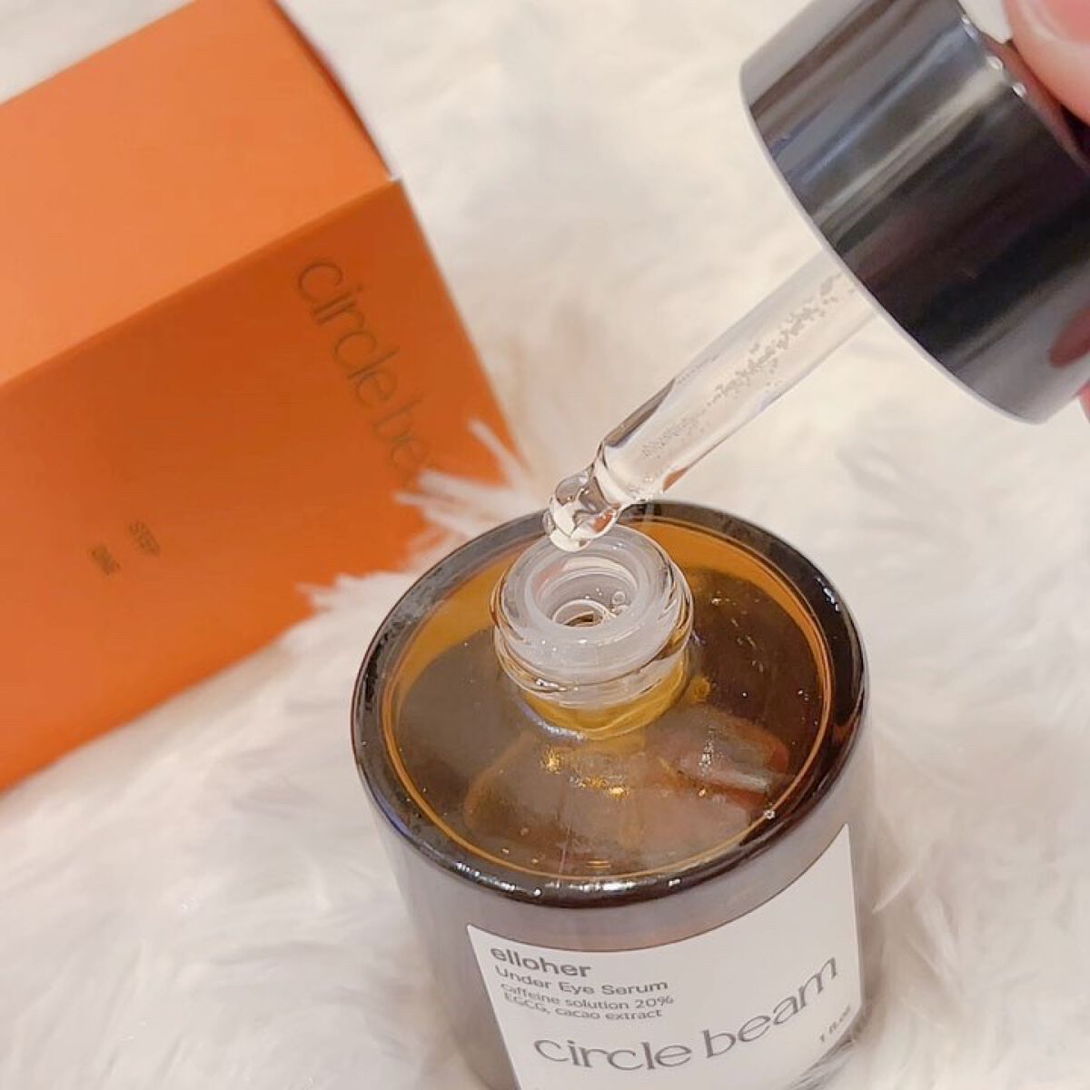 サークルビーム - Under Eye Serum/elloher/美容液を使ったクチコミ（3枚目）