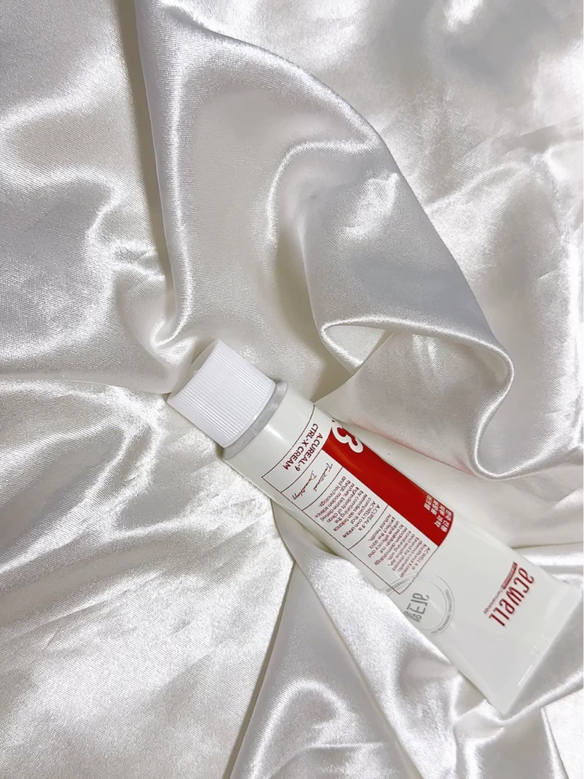 アキュリアルナインコントロールエックスクリーム/ACWELL/フェイスクリームを使ったクチコミ（3枚目）