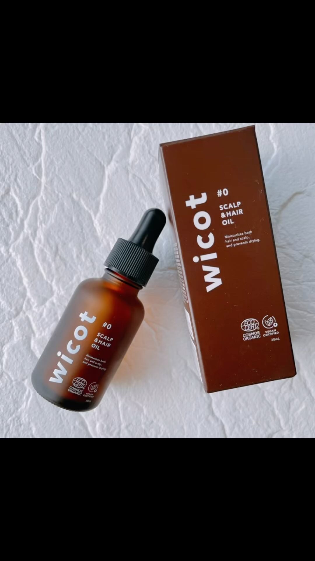 ヘアオイル/wicot/その他スタイリングの動画クチコミ3つ目