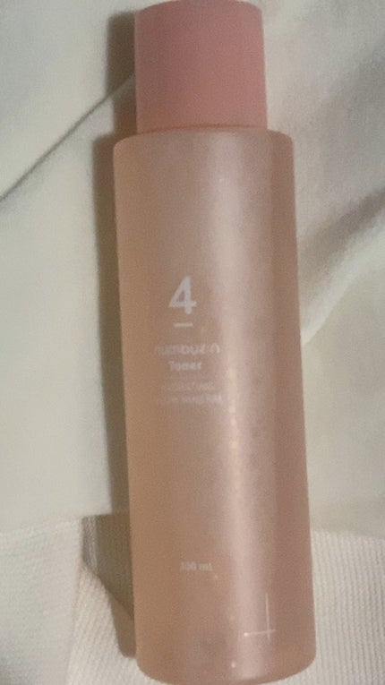 4番 ぴたっとメイクブースティングトナー/numbuzin/化粧水の動画クチコミ2つ目