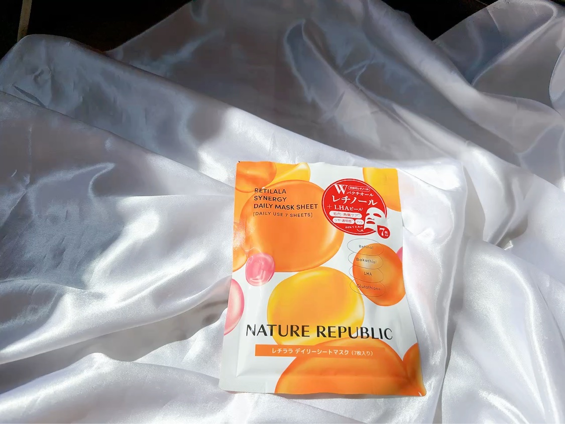 レチララ デイリーシートマスク/ネイチャーリパブリック/シートマスク・パックの動画クチコミ3つ目