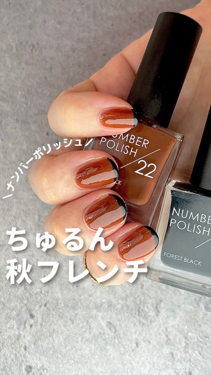 NUMBER POLISH /D-UP/マニキュアの人気ショート動画