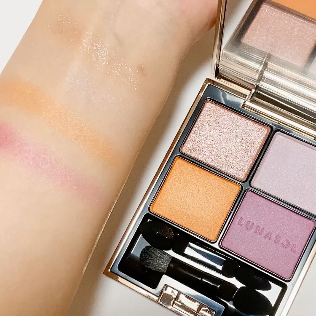 アイカラーレーション/LUNASOL/アイシャドウパレットを使ったクチコミ（3枚目）