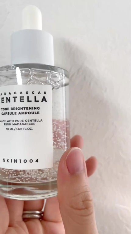 トーンブライトニング カプセルアンプル/SKIN1004/美容液を使ったクチコミ(2枚目)