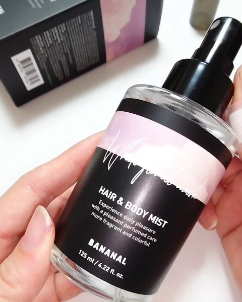 パフュームド ヘア＆ボディミスト/BANANAL/ヘアミストの動画クチコミ2つ目