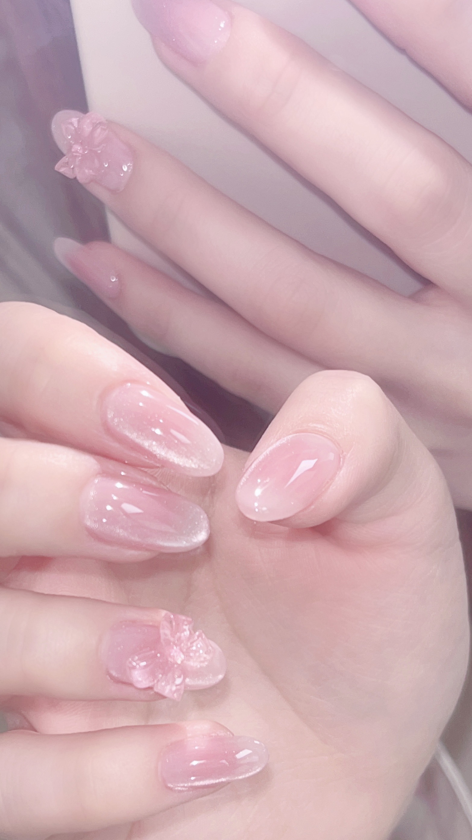 ネイルタウンジェル ティントグロスジェル /NAILTOWN/ジェルネイルを使ったクチコミ（1枚目）