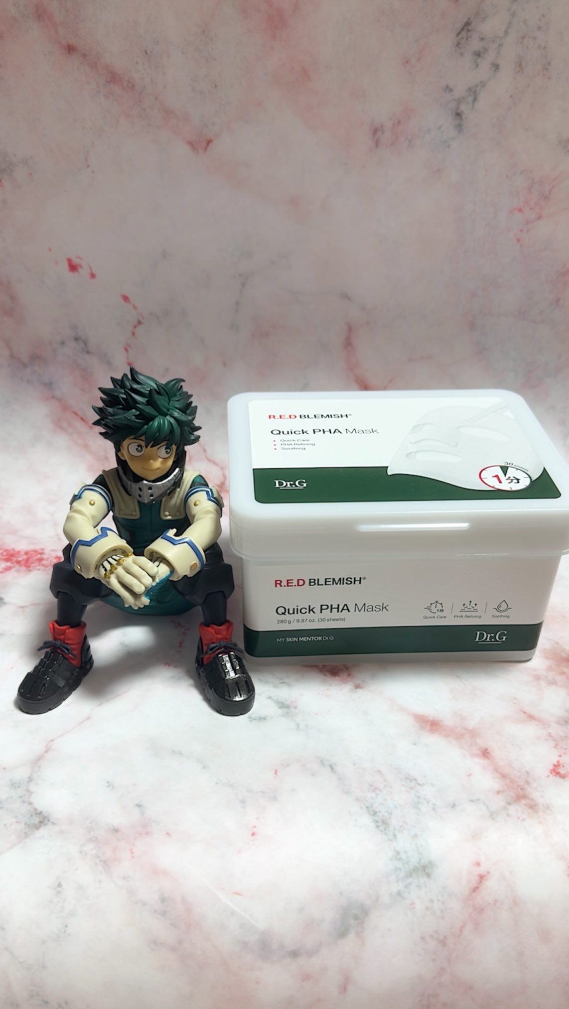 レッドブレミッシュクイックPHAシートマスク/Dr.G/シートマスク・パックの人気ショート動画