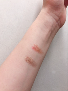 グリッタープリズム シャドウ/MISSHA/グリッターを使ったクチコミ（3枚目）