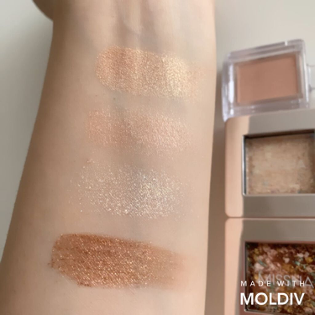 シャドーカスタマイズ/MAJOLICA MAJORCA/単色アイシャドウを使ったクチコミ（3枚目）