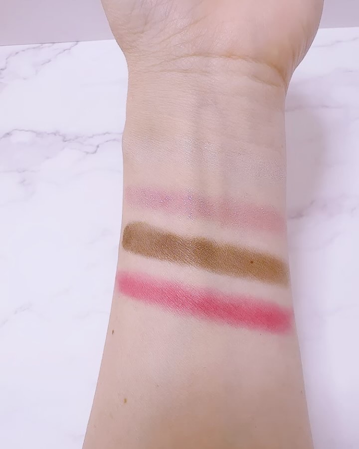 アイカラーレーション 03 Butterfly Wing/LUNASOL/アイシャドウパレットを使ったクチコミ（3枚目）