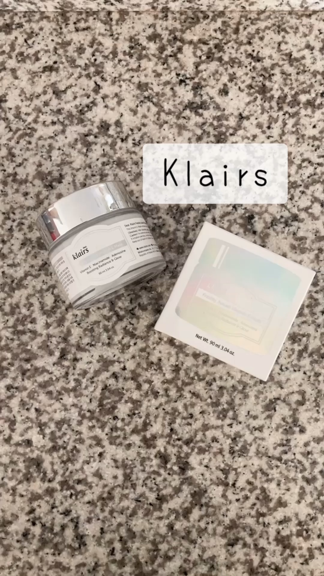 フレッシュリージュースドビタミンEマスク(90g)/Klairs/フェイスクリームを使ったクチコミ（1枚目）