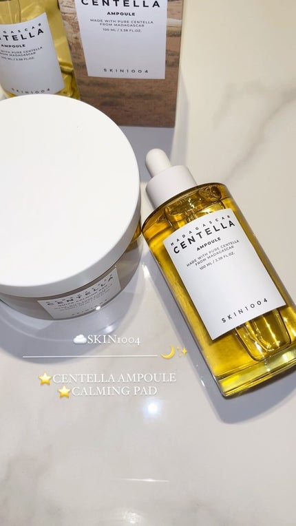 センテラ クイックカーミングパッド/SKIN1004/トナーパッドの人気ショート動画