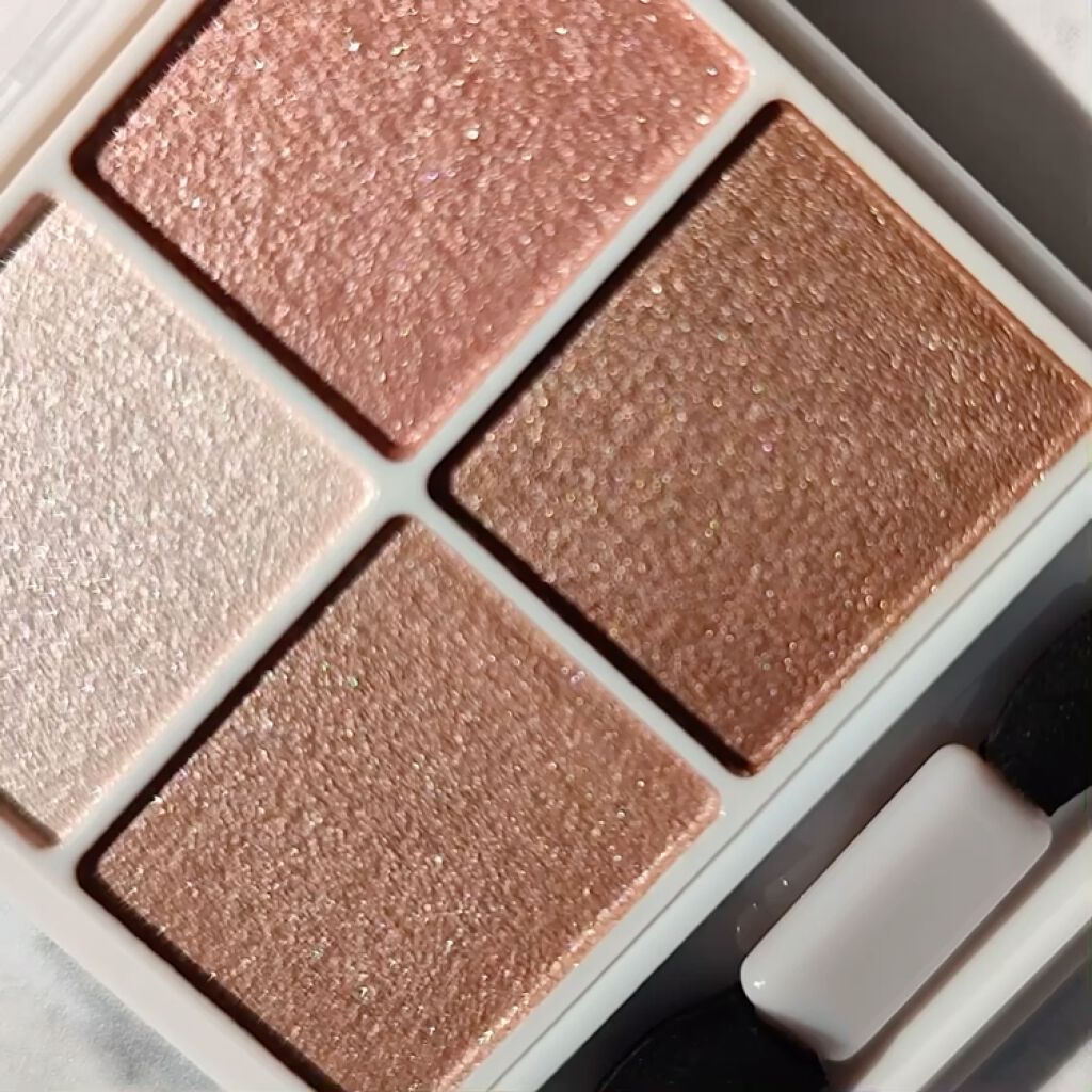 シルキースフレアイズ/キャンメイク/アイシャドウパレットを使ったクチコミ（3枚目）