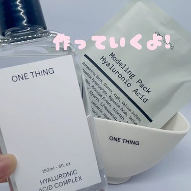 ヒアルロン酸化粧水/ONE THING/化粧水を使ったクチコミ（8枚目）